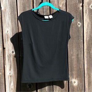 Merona black sleeveless top size small